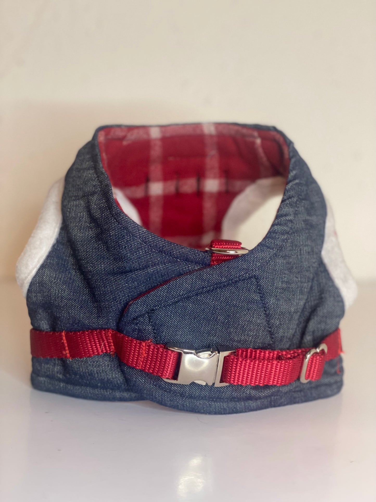 Suit Harness - Red Plaid